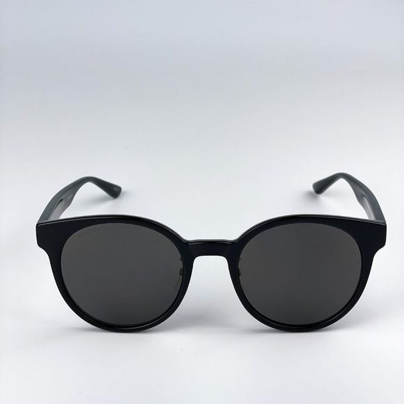 🔥Gucci GG1339SK 002 Sunglasses Black Grey Polarized Oval Women - Picture 1 of 12